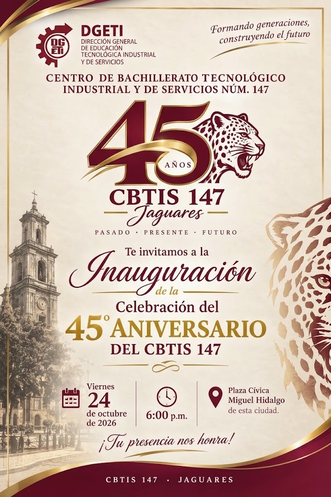 45 aniversario CBTis 147