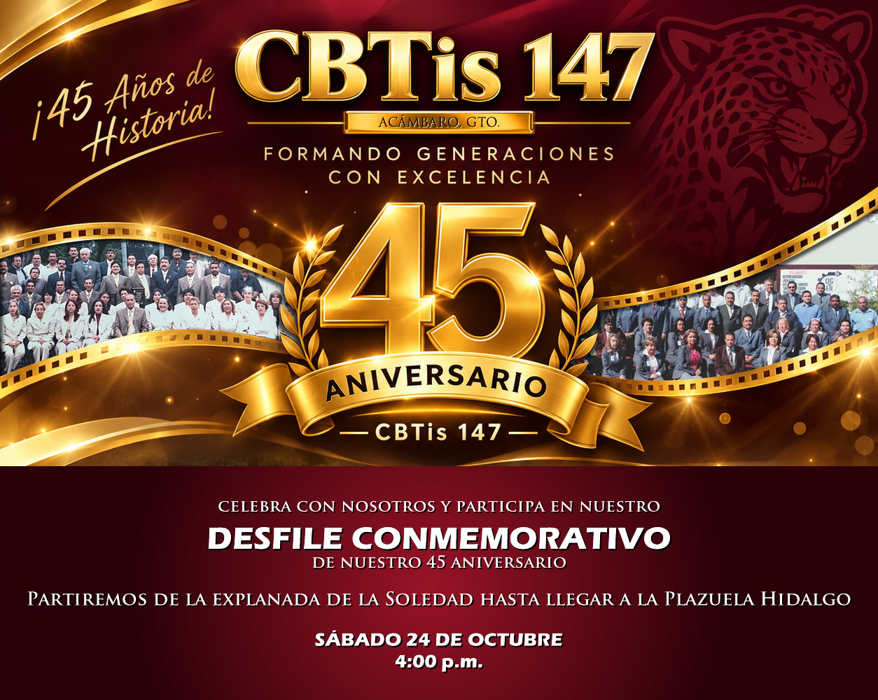 45 aniversario CBTis 147